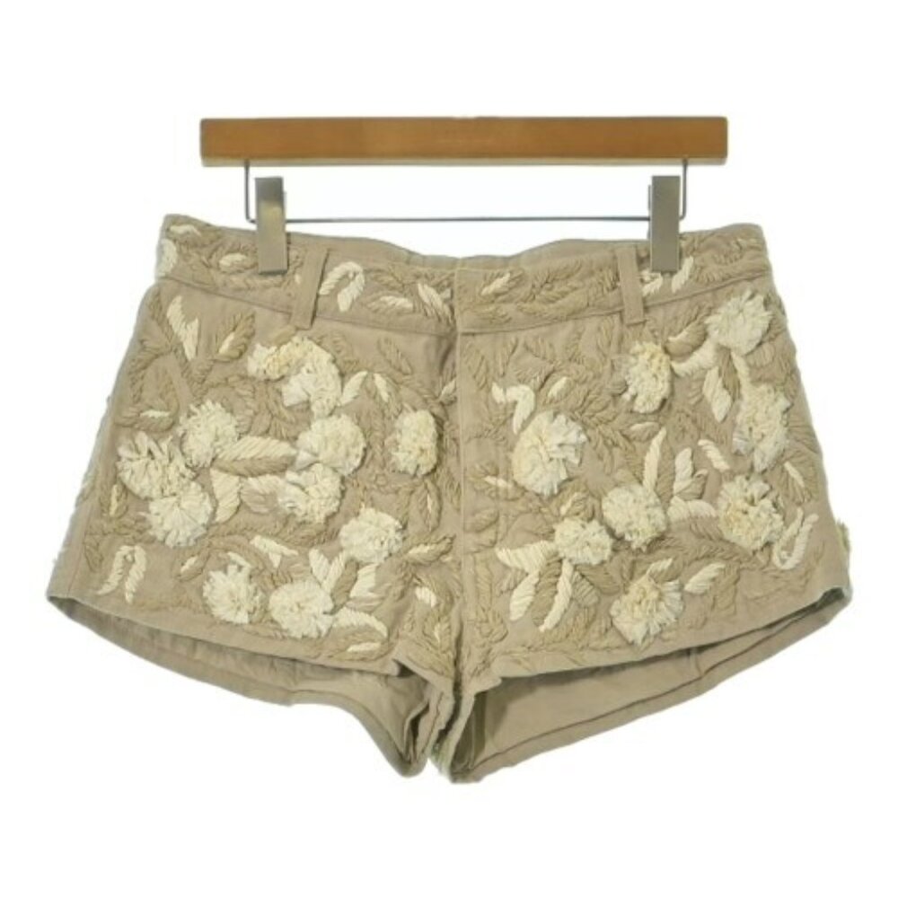 CULT GAIA  MSRP $850  Kian shorts Embroidered Floral Beige Women's Shorts - Picture 12 of 13